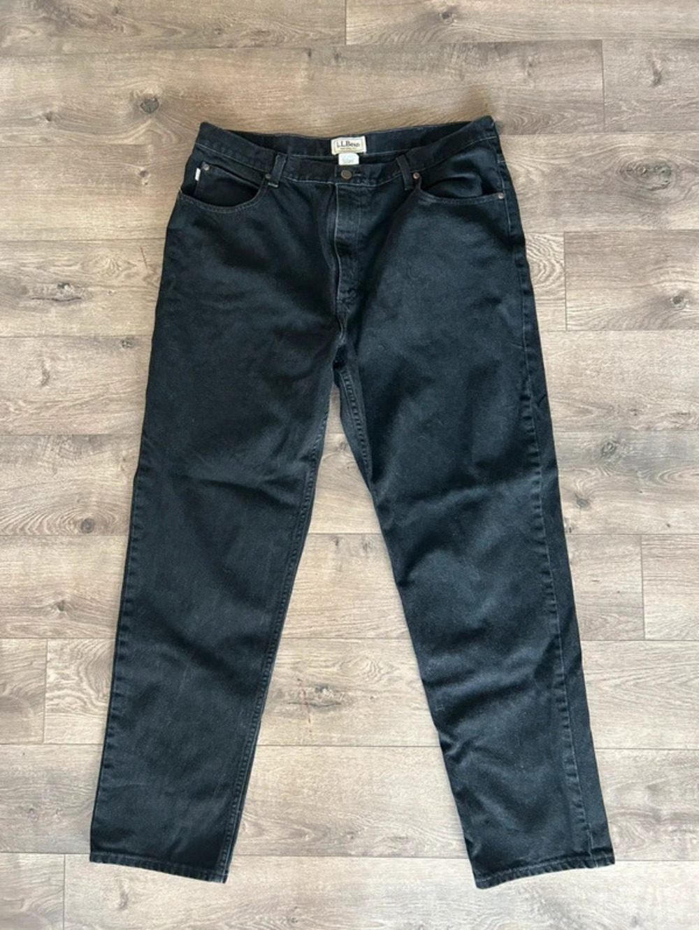 vintage L.L.Bean black jeans 40x34